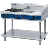 Blue G518A-LS - 1200mm Gas Cooktop Leg Stand 2 x 7kW