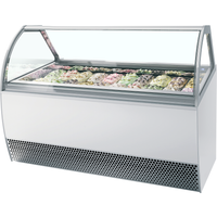 ISA MILLENNIUM LX20 Ventilated Scoop Ice Cream Display