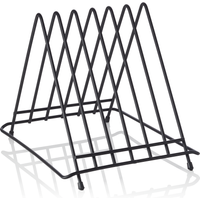 Cucina Cutting Board Holder Chrome Nickel Steel Black