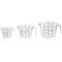 Cucina Measuring Cup Set Borosilicate Glass Pack of 3