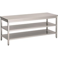 CombiSteel 600 Worktable 2 Shelves 1800