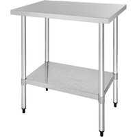Vogue Stainless Steel Prep Table 900mm