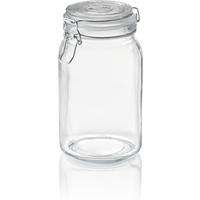Was Germany Storage Jar Glass Airtight 1.5 Ltr