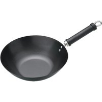 Kitchen Craft Non Stick Flat Base Wok 305mm