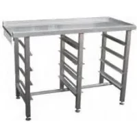 DC Tabling - Exit Table and Storage for 8 Racks Left Feed