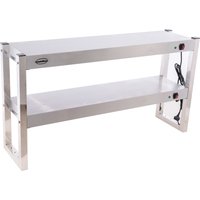 OVERSHELF HALOGEN HEATED 2 LEVELS 1200 FLAT PACKED