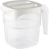 Araven White Polypropylene Jug - 1Ltr 34oz