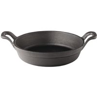 Utopia Cast Iron Round Eared Dishes (6 Pack)