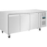 Polar U-Series Triple Door Counter Freezer 417Ltr