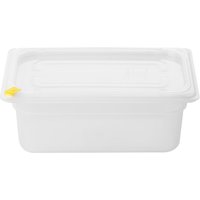 Hygiplas Click PP GN Container 1/4 with Lid & 7 Colour Clips 100mm 2.5Ltr (Set 4)