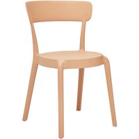 Bolero Mila Café Chairs Light Nude Pink (2 pack)