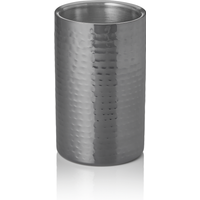Was Germany Bottle Cooler Gun Metal Chrome Nickel Steel