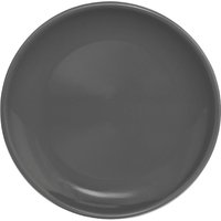 Olympia Cafe Coupe Plate Charcoal - 205mm 8" (Box 12)