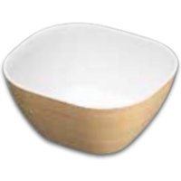 Melamine Baking Dish White Wood Effect — Size: 176x162x80