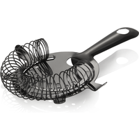 Was Germany Bar Strainer Black Chrome Nickel Steel 15 cm