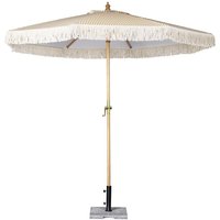 Bolero Sicily Round Striped Parasol 2.5m Diameter
