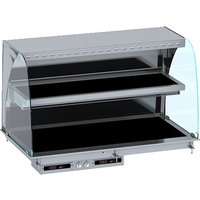 CombiSteel Drop-In Curved Heated Ceramic Display WALL MODEL - BLACK 4/1