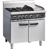 Cobra CR9C - 900mm Four Burner / Griddle Gas Range Static Oven NAT