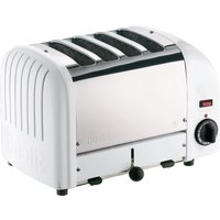 Dualit 2 x 2 Combi Vario 4 Slice Toaster White 42177