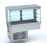 CombiSteel Drop-In Cubic Refrigerated Display - CLOSED 4/1