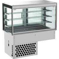 CombiSteel Drop-In Cubic Refrigerated Display - CLOSED 3/1