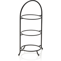 Was Germany Etagere 3-Stage Black Steel 46.5 x 28 cm