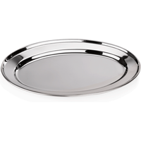 Was Germany Serving Tray Chrome Nickel Steel 45 x 29.5 x 3 cm
