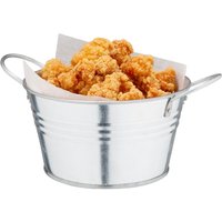 Olympia Mini Metal Food Bucket Shallow 150mm