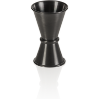 Was Germany Jigger Black Chrome Nickel Steel 1.5/3 cl