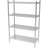 CombiSteel Shelf Unit 4 Levels Flat-Packed 1500