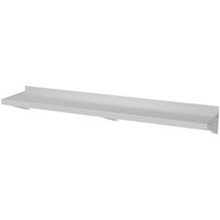 CombiSteel 400 Stainless Steel Wall Shelves Incl. Bracket Plates 1800MM