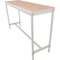 Gopak Enviro Indoor Beech Effect Rectangle Poseur Table 1200mm