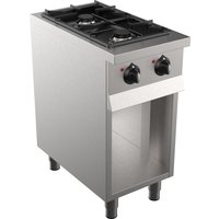 CombiSteel Base 700 Gas Range 2 Burners Freestanding