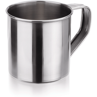 Bar Essentials Mug Set Chrome Nickel Steel 0.35 L Pack of 6