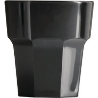 BBP Polycarbonate Rocks Tumbler 256ml Black (36 Pack)
