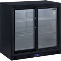 Tefcold DB202S Backbar with two sliding doors