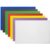Hygiplas Low Density Chopping Board Set 450x300x10mm (Pack of 7)