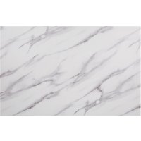 Bolero Pre-Drilled Rectangular Table Top Marble Effect 700mm