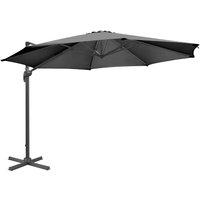 Bolero Venice Heavy Duty Parasol Black 3.5m
