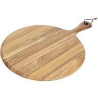 Olympia Acacia Wood Round Pizza Paddle Board 330mm