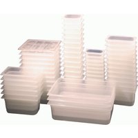 Combisteel Polypropylene 1/6 GN Container - 100 mm Deep