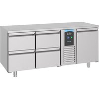 CombiSteel Counter 700 Refrigerator 1 Door and 4 Drawers Mono Block