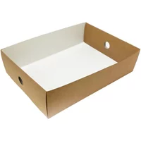 Kraft Platter Quarter Insert - Fits As 1/2 Insert Standard Platter