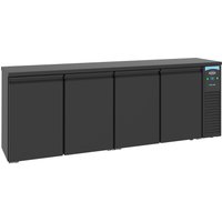 CombiSteel Backbar Counter 4 Black Doors