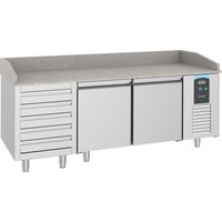 CombiSteel Pizza Preparation Counter 2 Doors 5 Drawers
