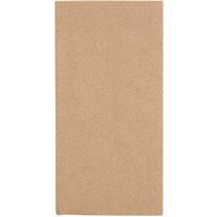 Fiesta Recyclable Recycled Dinner Napkin Kraft 40x40cm 2ply 1/8 Fold (2000 Pack)