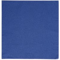 Fiesta Recyclable Dinner Napkin Dark Blue 40x40cm 2ply 1/4 Fold (2000 Pack)