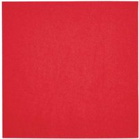 Fiesta Recyclable Lunch Napkin Red 33x33cm 2ply 1/4 Fold (2000 Pack)
