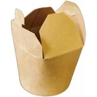 Kraft Compostable 8oz Noodle Box X500