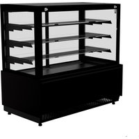 CombiSteel Nero Cake Display Fridge 1.4m